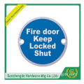 BTB SSP-011SS And Glass Push Or Pull Door Sign Plate